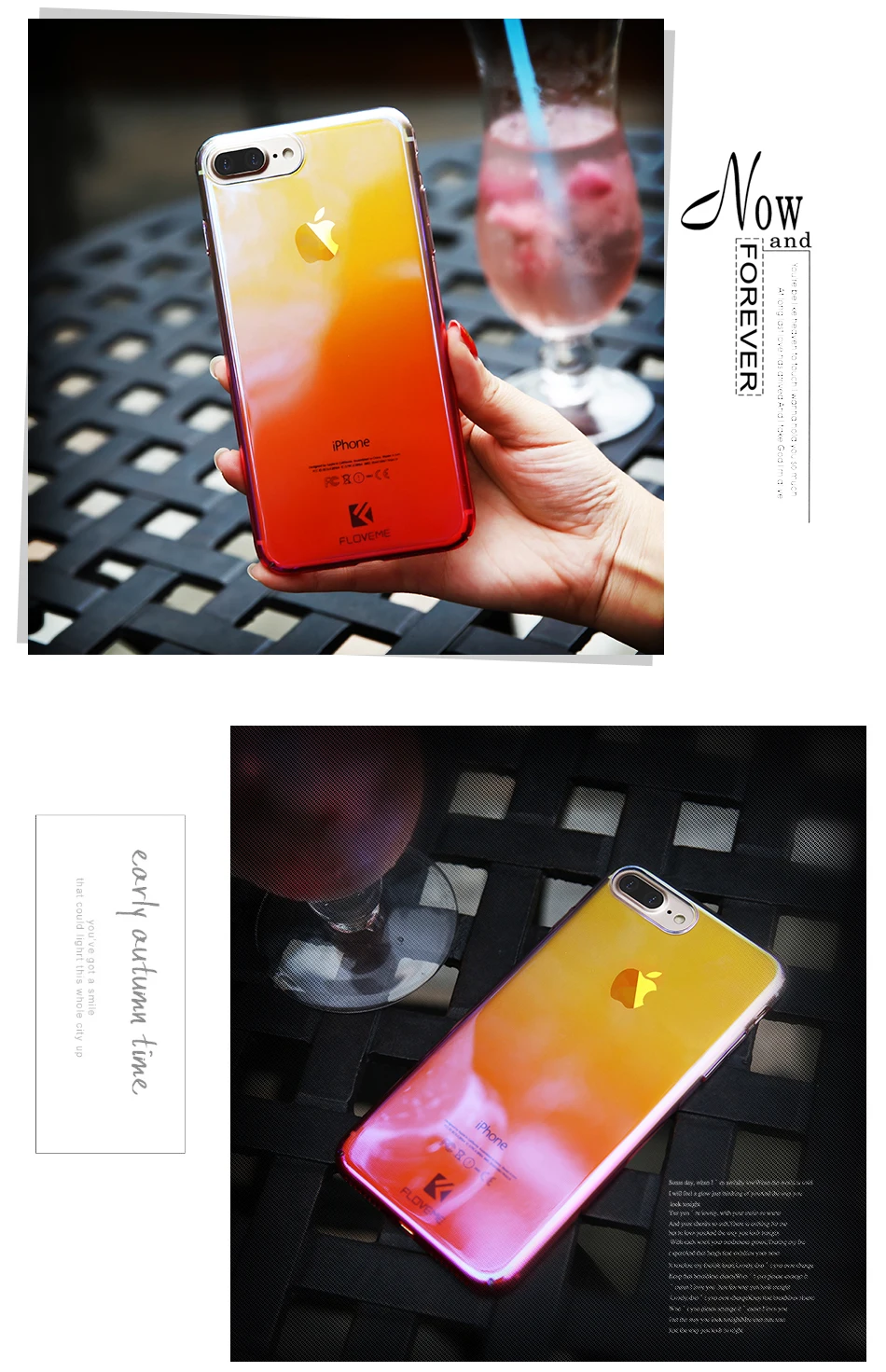 Luxury For iPhone 5S 5 iPhone SE Cases Blue Light Transparent Hard Plastic Case For iPhone 7 6 6S Plus (9)
