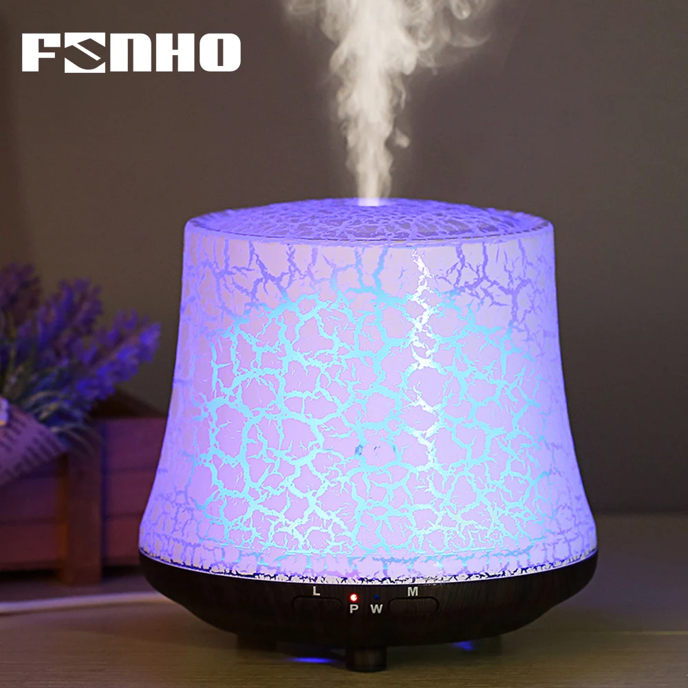 

FUNHO USB Air Humidifier Ultrasonic Night Light Mist Maker Aroma Diffuser Essential Oils Aromatherapy Lines Fogger For Home 1709