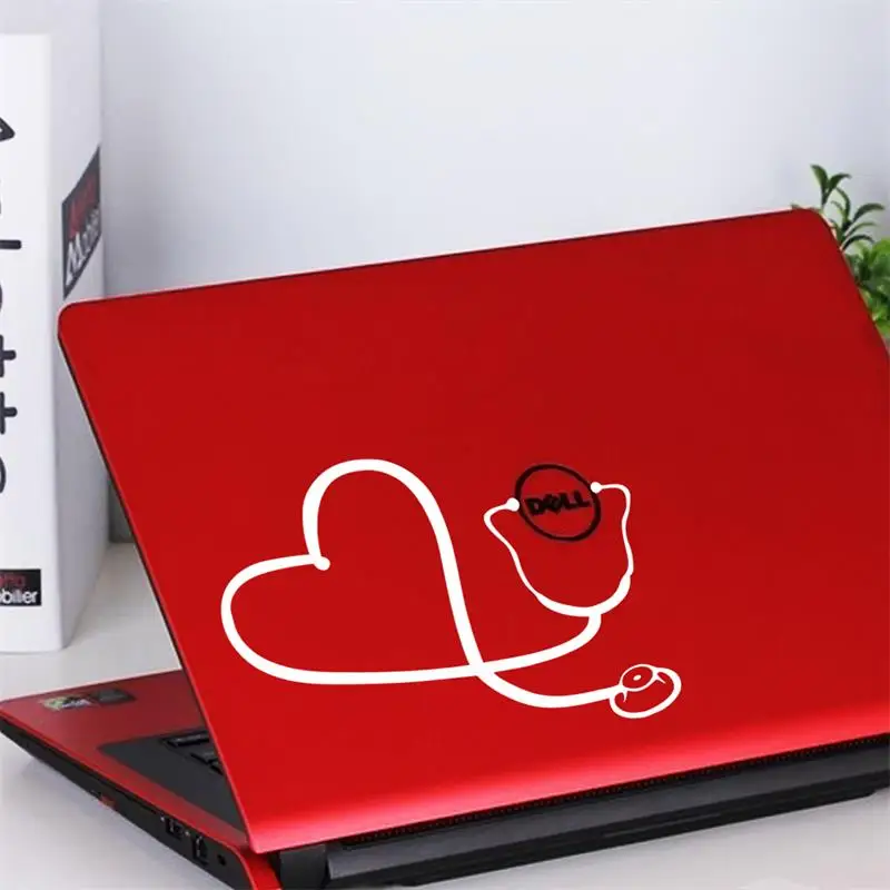 Hot Sale Love Stethoscope Funny Laptop Diy Computer Vinyl Skin Sticker