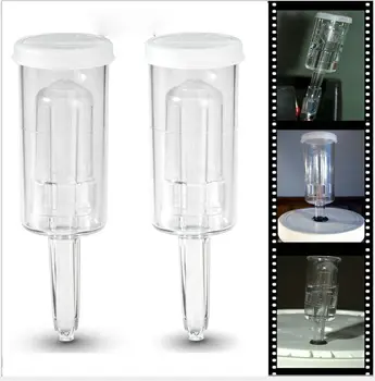 

10PCS Homebrew Beer Cylinder Fermentor Airlock One Way Exhaust Water Sealed Check Valve For Wine Fermentation Beer Making Brew