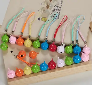 

Zodiac Maneki Neko Luck Bell Cell Phone Netsuke Charm Decor Hanging 120pcs