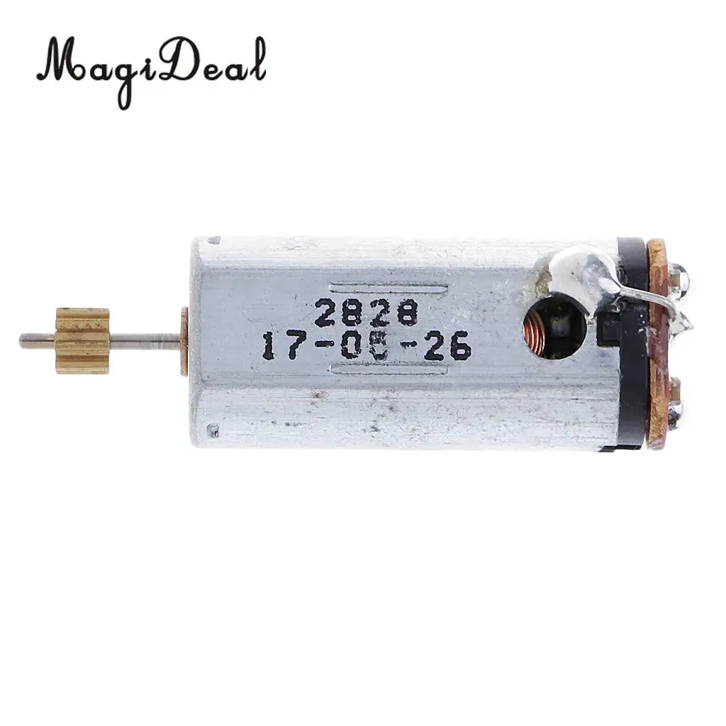 MagiDeal 2Pcs Silver Tail Motor V913-34 for WLtoys V913 Remote Control Helicopter Toy