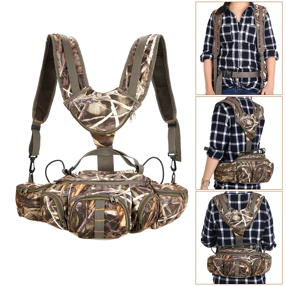 Multifunctional Camping Bags Climbing Camouflage Bag for Outdoor Hiking Fishing Camping Sports Hunting Fanny Pack