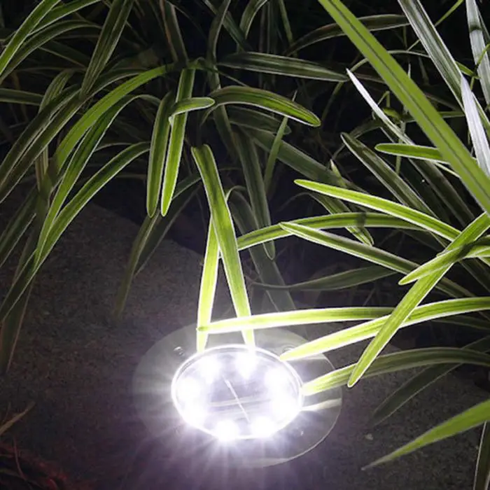Jardim ao ar Lâmpada de Assoalho Led à Prova Solar Dwaterproof Água Enterrado Livre Casa Luzes Solares Tsh Loja Luz 16 Luzes e Iluminação
