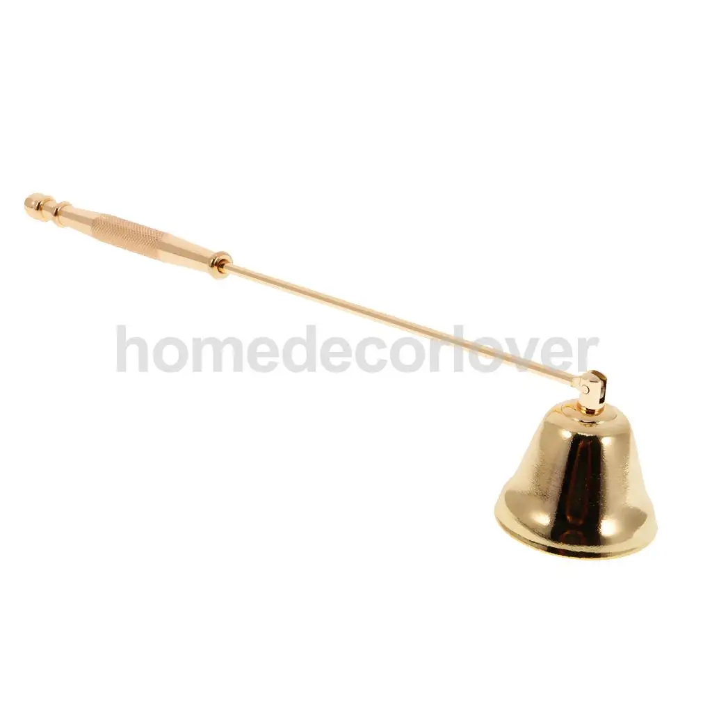 Quality Gold Plated Candle Snuffer Stainless Steel Candle Tools Extinguish Candles Safelyin