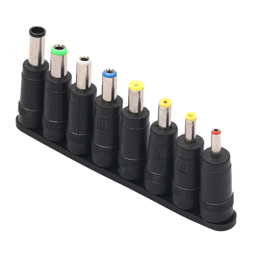 

8PCS/Set 8 In 1 Multifunctional Jack DC Power Plug Connector Adapter DC Plugs for AC Power Adapter For Laptops Notebook