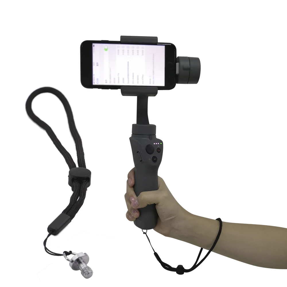 

Sling Lanyard Wrist Strap Safe Protector with 1/4 Inch Screw for DJI OSMO Mobile 2 ZHIYUN Smooth 4 Feiyu Handheld Gimbal Camera