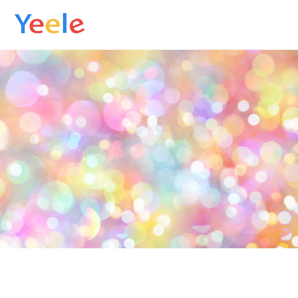 

Yeele Dreamlike Polka Dots Light Bokeh Party Baby Portrait Photography Backgrounds Photographic Backdrops Props For Photo Studio