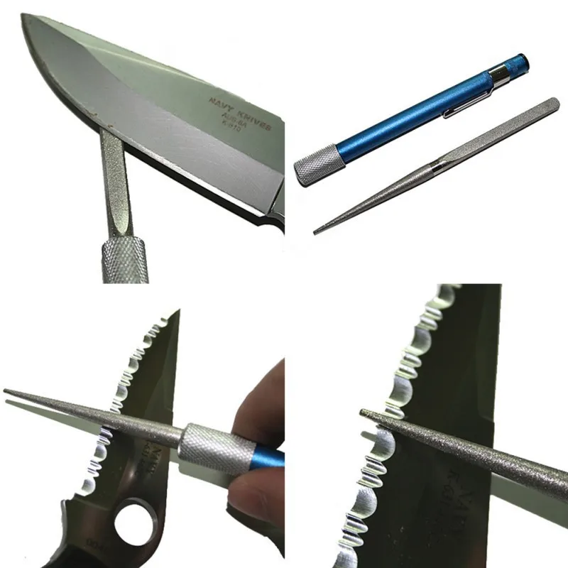 1 pc Professional Knife Sharpener Diamond Sharpener Pocket Knife