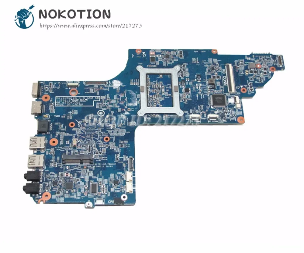 NOKOTION 682177 501 001 для HP pavilion материнская плата ноутбука и UMA MB 48.4ST04.021 DDR3|Материнские