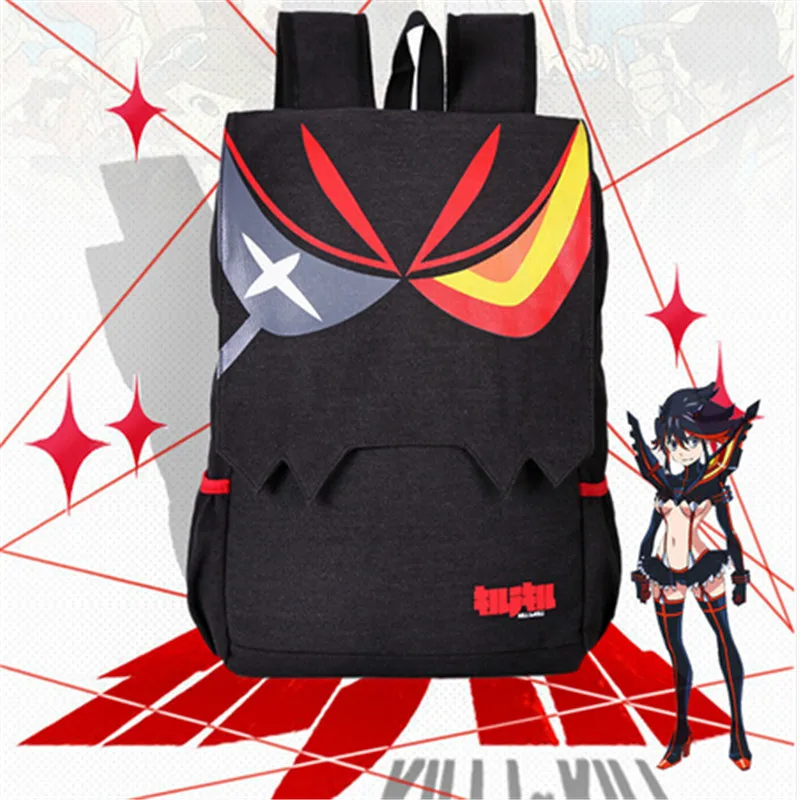 

One Piece Anime KILL la KILL Matoi Ryuuko Sennketsu Shoulder School BAG Backpack Cotton Canvas Cosplay GIFT Fashion Bag