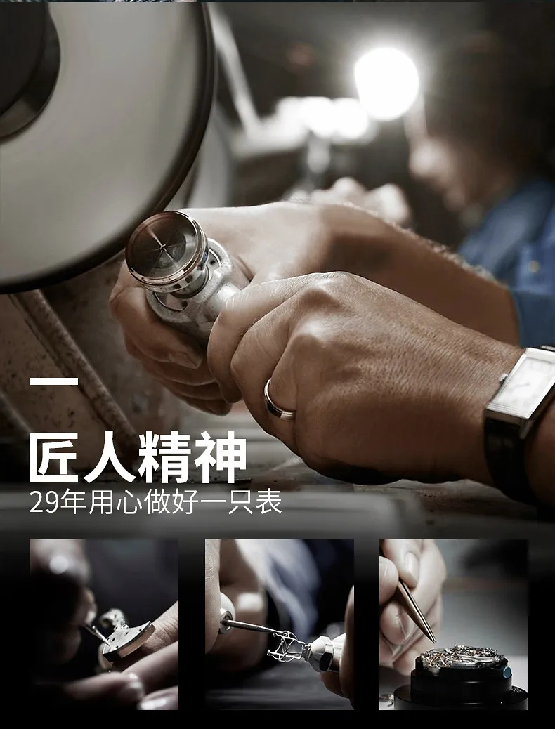 GUANQIN Ultra Thin Dial Luxury Men's Watches Analog Display Quartz Wristwatch Waterproof Slim Leather Strap Fashion Teens Watch (5)