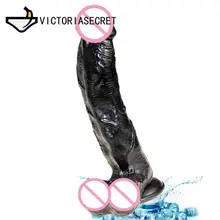 Big Black Dildo Realistic Big Penis Vagina Masturbation Adults Toys Cock Anal Butt Toys For Woman Sexs Toy Shop Erotic goods