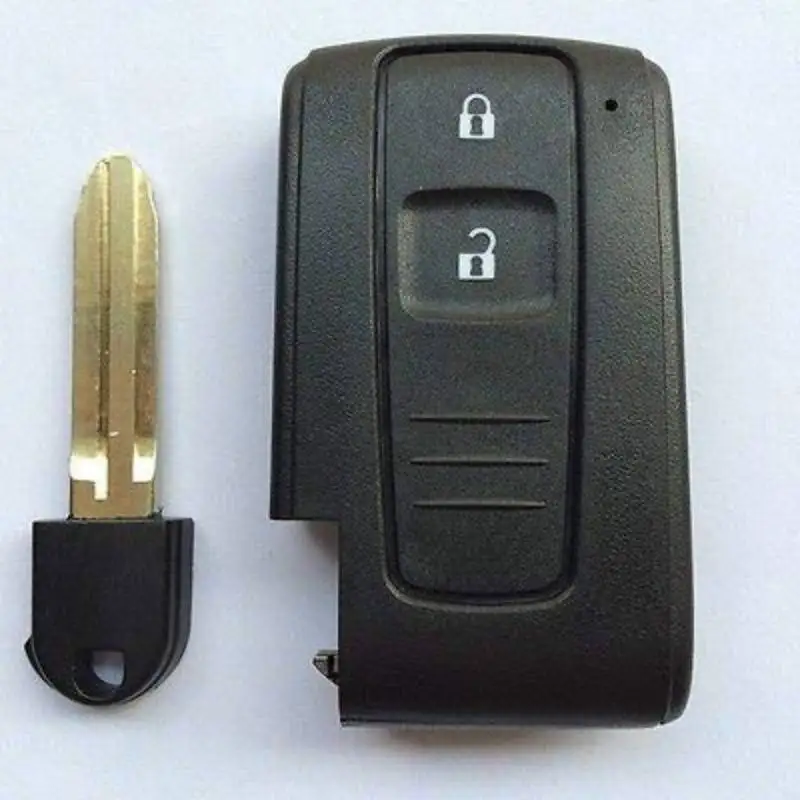 

New Key Case 2 Key Prius Smart Key Belt Small Key Case With Slot High Quality And Durable Mechanical Mold Casting