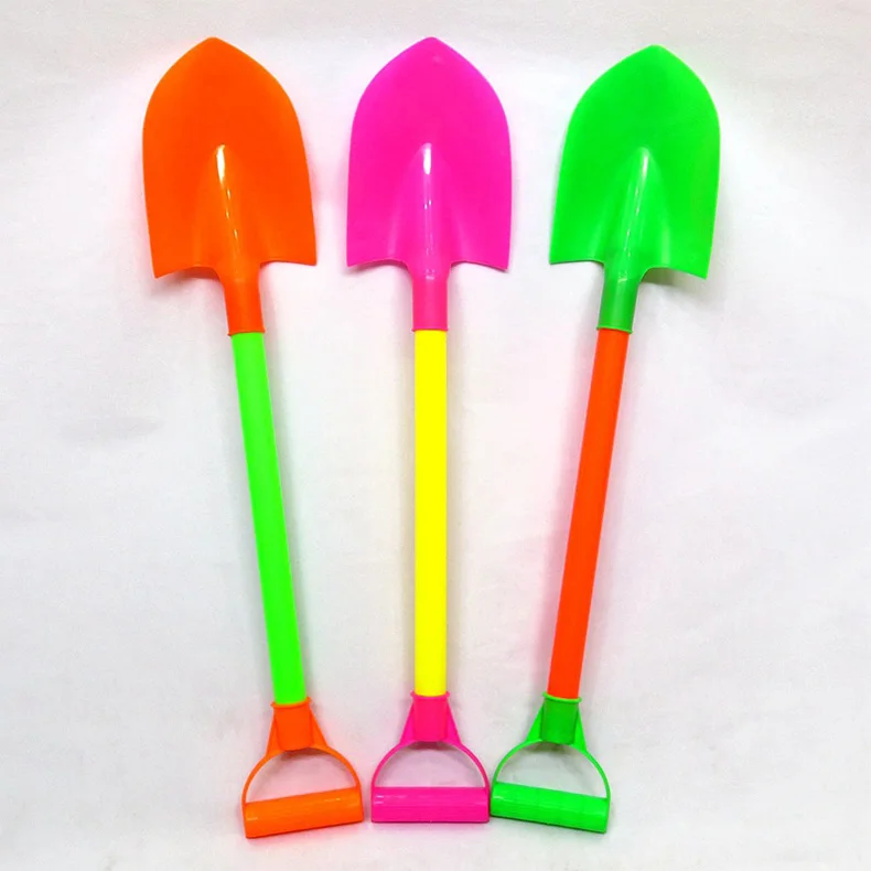 SLPF пляжные игрушки Цветная Пластиковая Песочная лопатка для снега большая детская игровая домик летняя Горячая игрушка для игр на открытом воздухе подарок G19