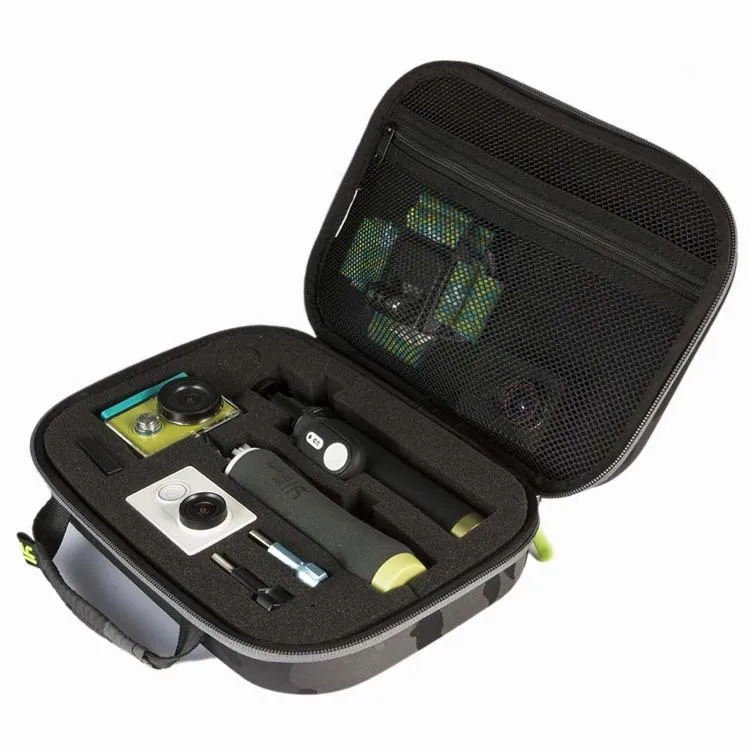 Селфи палка монопод+ беспроводной пульт дистанционного управления Bluetooth+ водонепроницаемый корпус чехол+ сумка для Xiaomi Yi xiaoyi 1 камера F3092D