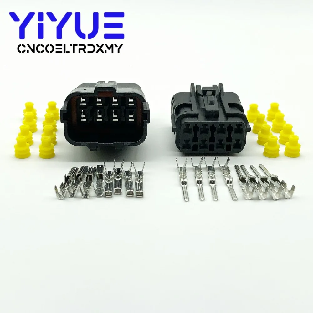 KET 5 Sets Kit 8 Pin MG640341MG610339 Female Male Waterproof Electrical Wire Connector  (2)