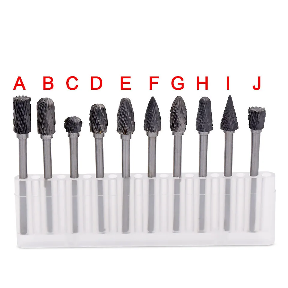 

1pc 6X3mmTungsten Carbide Cutter Rotary File Woodworking Milling Cutter For Dremel Accessories Polishing Head Drill Bits