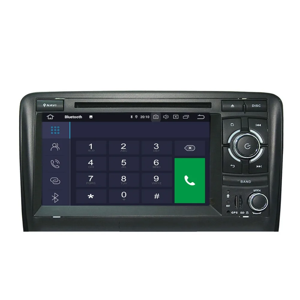 COIKA 4 ядра Android 9,0 Системы Автомобильный DVD плеер для автомобиля Audi A3 S3 2+ 16G Оперативная память WI-FI Зеркало Ссылка BT Google поддержкой USB, SD карт памяти, 1080 P OBD DVR