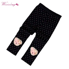 Зимние и бархатные леггинсы штаны для детей зимние штаны для девочек