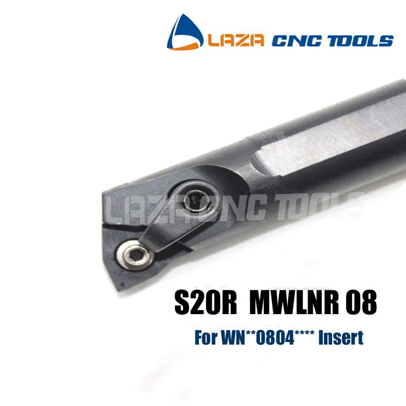 

S20R MWLNR/MWLNL08 Boring Bar Internal Turning Holder,95Deg CNC Cutting tools,Indexable Boring Bar for WNMG0804,Lathe toolholder
