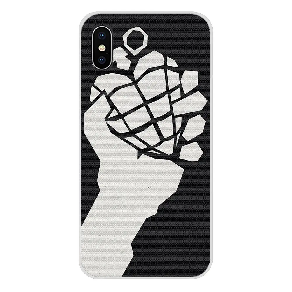Для Xiaomi Mi6 A1 5X 6X Redmi Note 5 5A 4X 4A 4 3 Plus Pro pocophone F1 TPU прозрачные чехлы Coldplay Green Day Rock Billie