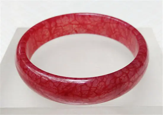 

NEW 100% NATURAL RED SERPENTINE stone stone BRACELET 55.5MM