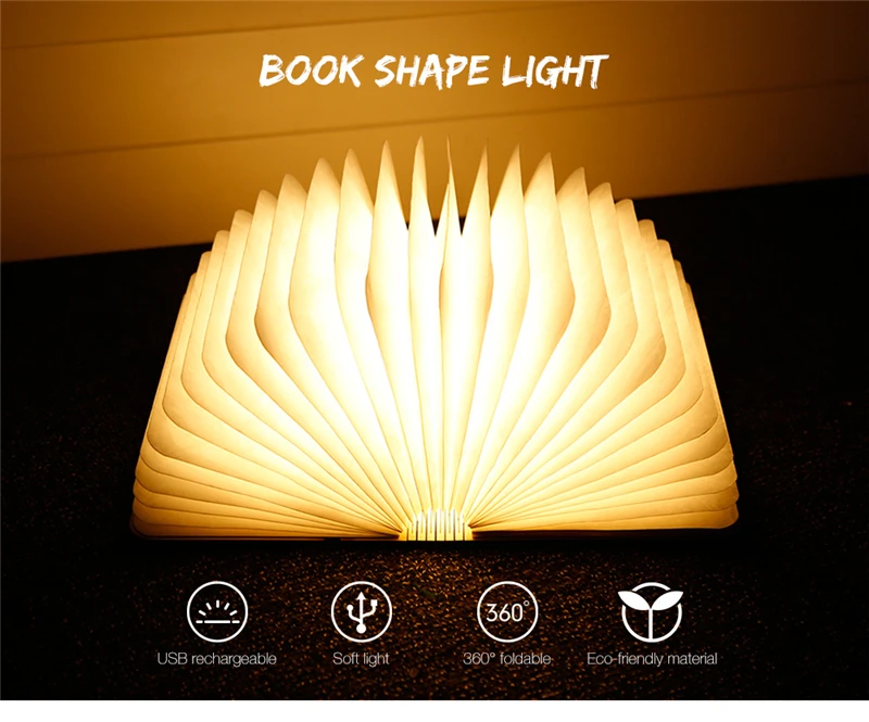 Led Book Shape Night Light03