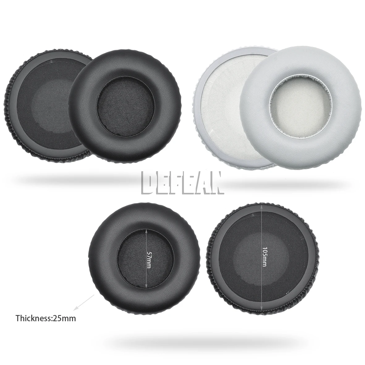 Replace 105mm Protein ear pads cover for Akg k550 k551 k553 k 550 551 headphones