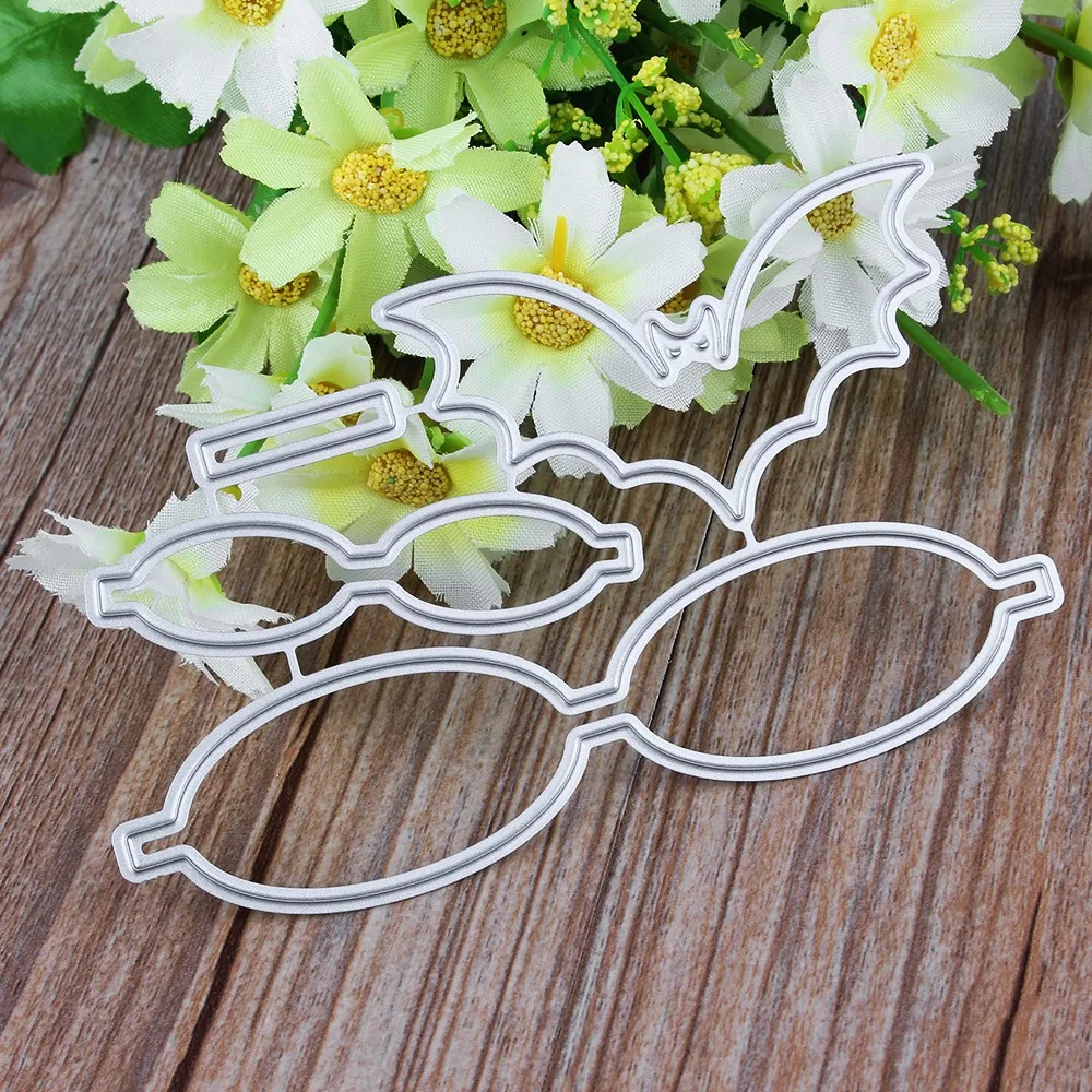 

Bat Shaped Bowknot Metal Cutting Dies Stencils DIY Scrapbooking Stamps Fustelle Christmas Embossing Folders 2018 New Metalliche