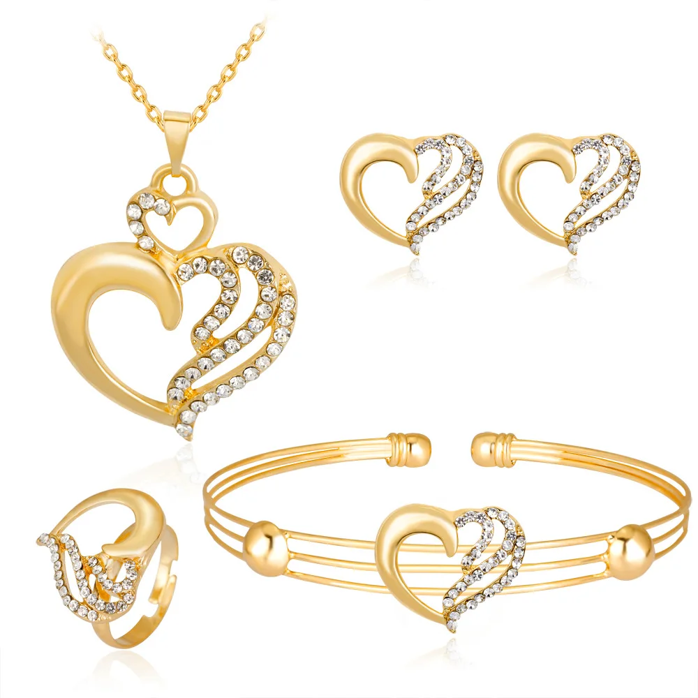 Buy HC Classic Gold Color Girl Party Jewelry Sets