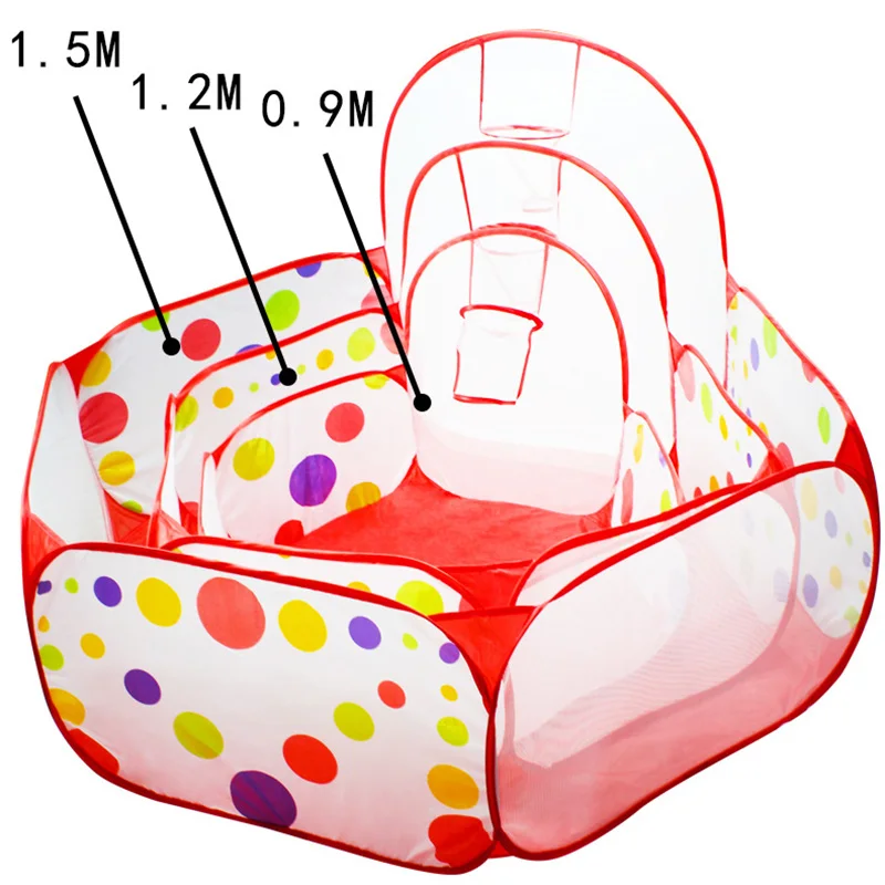 Забавные гаджеты экологичный манеж с морем из мячиков Яма бассейн дети снимают мяч бобо мяч палатка(шары нет inlcude) дом игрушки игры