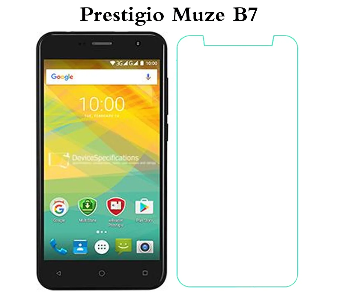 Закаленное стекло для Prestigio Muze X5 LTE B7 NV3 PX3 G3 P5 M3 P3 Защитная пленка экрана усиленная