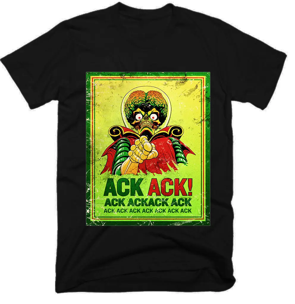 Gratuit Images Mars Attack Movie Men Funny Tshirt Streetwear Fashion T Shirt le plus cool par