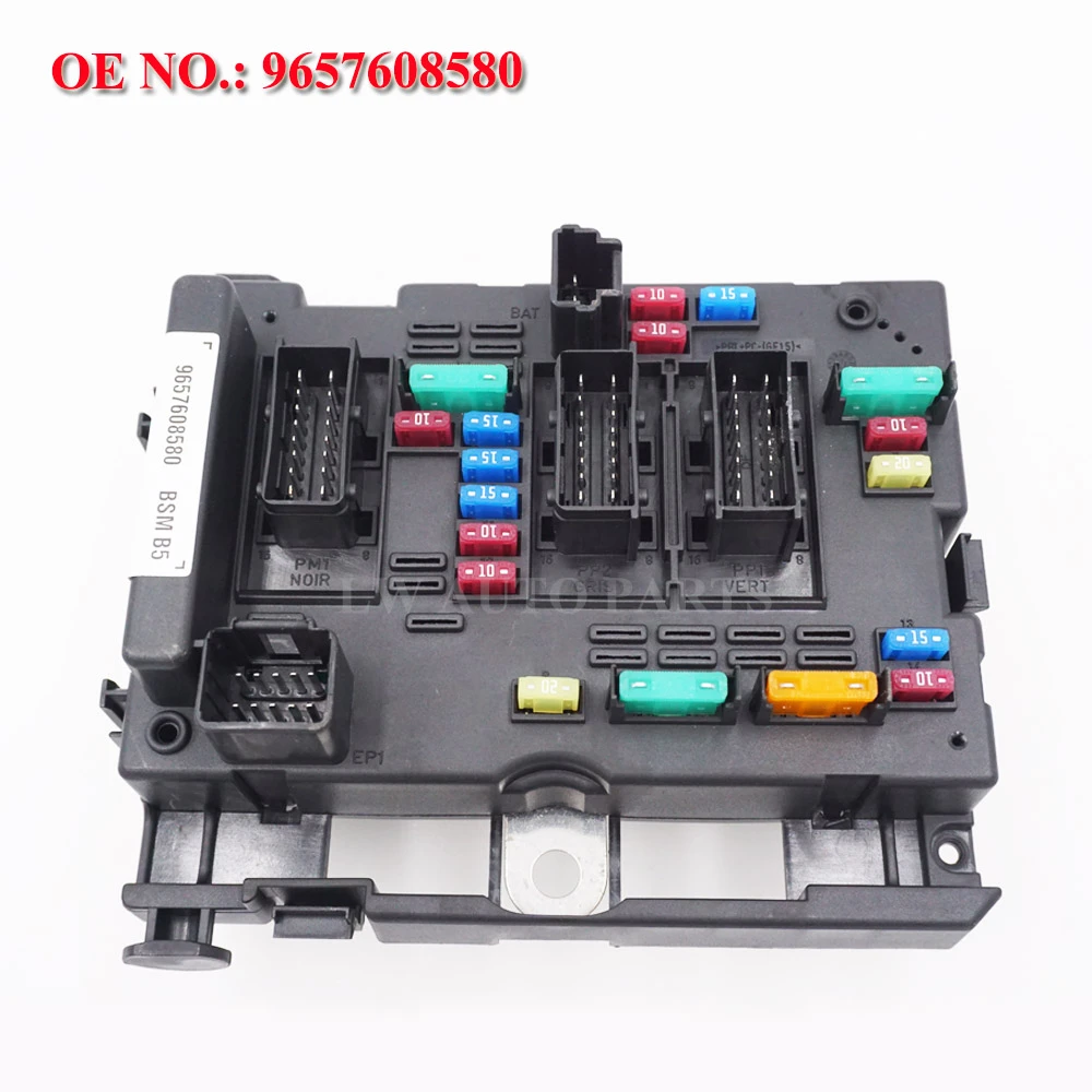 Citroën C3 Boite A Fusible C3 2006 Ensemble de boîte à fusibles, relais pour citroën C3 C5 C8 XSARA PICASSO  PEUGEOT 206 CABRIO 307 CABRIO 406 coupé 807 9657608580 | AliExpress