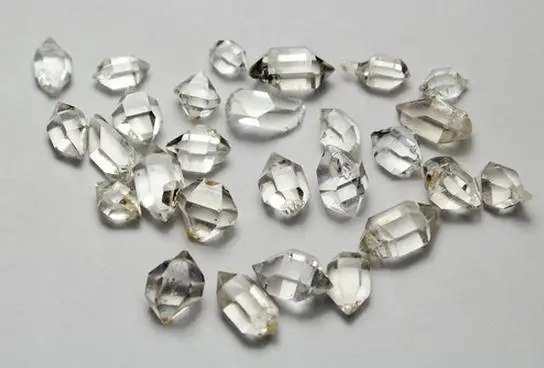 27 шт. AAA + высокое качество алмаз херкимера кристаллическая точка 107g|diamond sphere|crystal