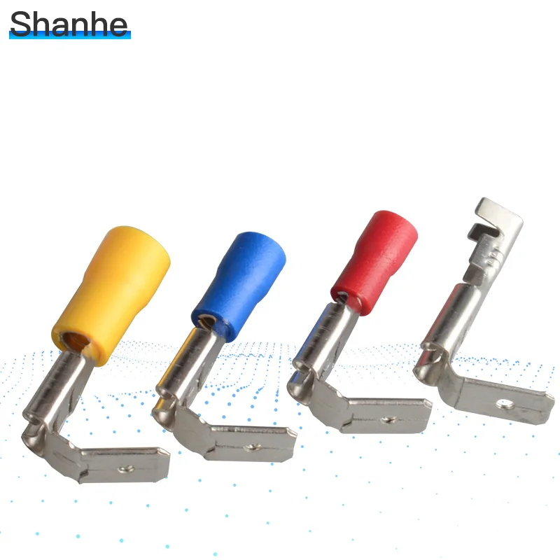 

10pcs Insulated Piggy Back Splice Wire Cable Connector 6.3mm Crimp Electrical Terminals