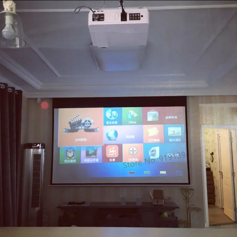 133 Inch 16 to 9 motorized screen pic 10