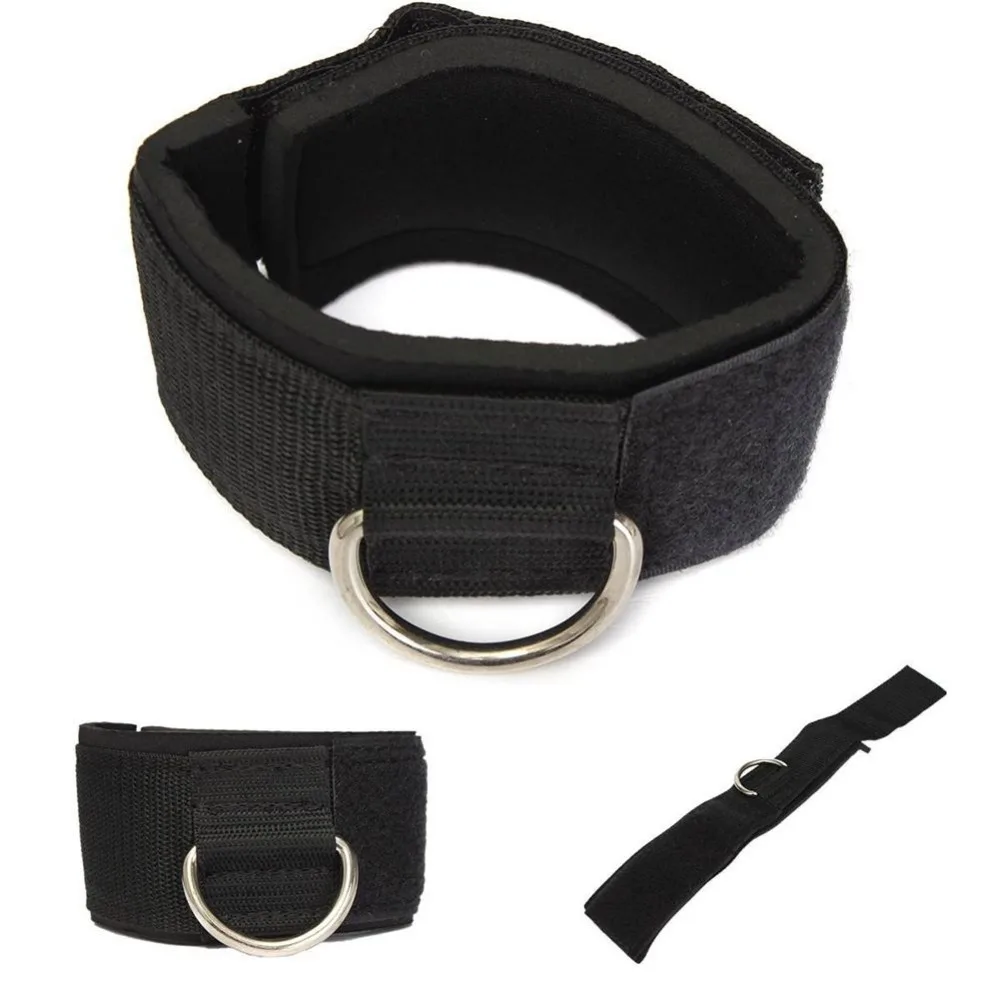 

1 PC Body Building Resistance Band D-ring Ankle Straps Home Workout Exercise Ankle Cuffs Leg Power Training Gym Equipment Tool