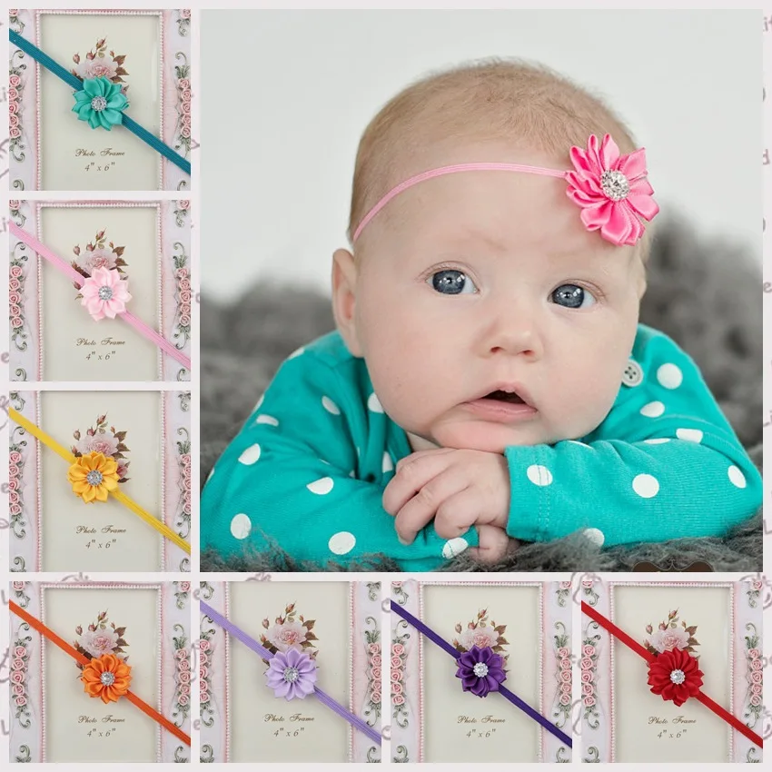 10pcs/lot Children Hair Accessories Girls Cute Mini Flower Pearl