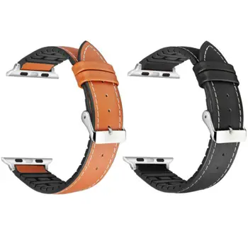 

Watch Band Strap For Apple Watch Series 4 3 2 1 38/44mm Soft Leather Replacement Strap Band 3C07
