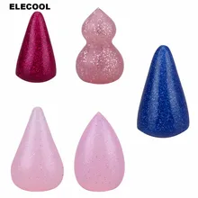 Elecool Новая мода Профессиональная мягкая основа затяжки 3D стереоскопический мульти-форма силикагель слоеные принадлежности для макияжа