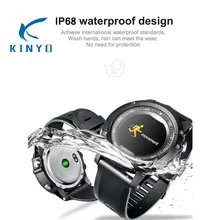 IP68 водонепроницаемый прикольный браслет устройство слежения за кровяным давлением фитнес-браслет прогноз погоды долгого ожидания Быстрая зарядка смарт-браслет