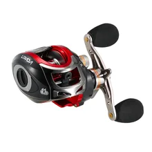 Одежда высшего качества LMA200 10+ 1BB Baitcast влево/правая рука Карп Рыбалка колеса высокое Скорость Пресноводная Рыбалка, Морская рыбалка катушка для приманки 6,3: 1 5 цветов