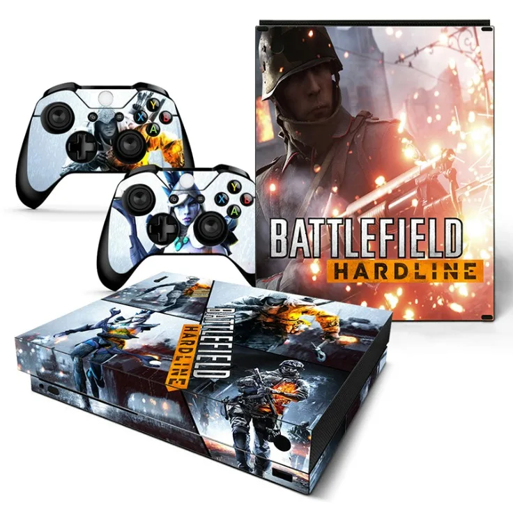 Battlefield индивидуальный Дизайн Наклейка для Xbox One X игры Интимные аксессуары кожи Наклейки всего тела