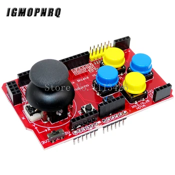 

10PCS Gamepads JoyStick Keypad Shield PS2 for UNO R3 nRF24L01 Nk 5110 LCD I2C