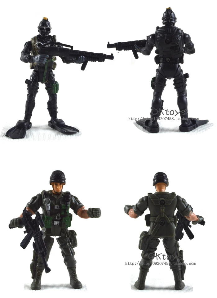 Children Movable Joint Police Special Forces Soldiers Soldier Boy Doll