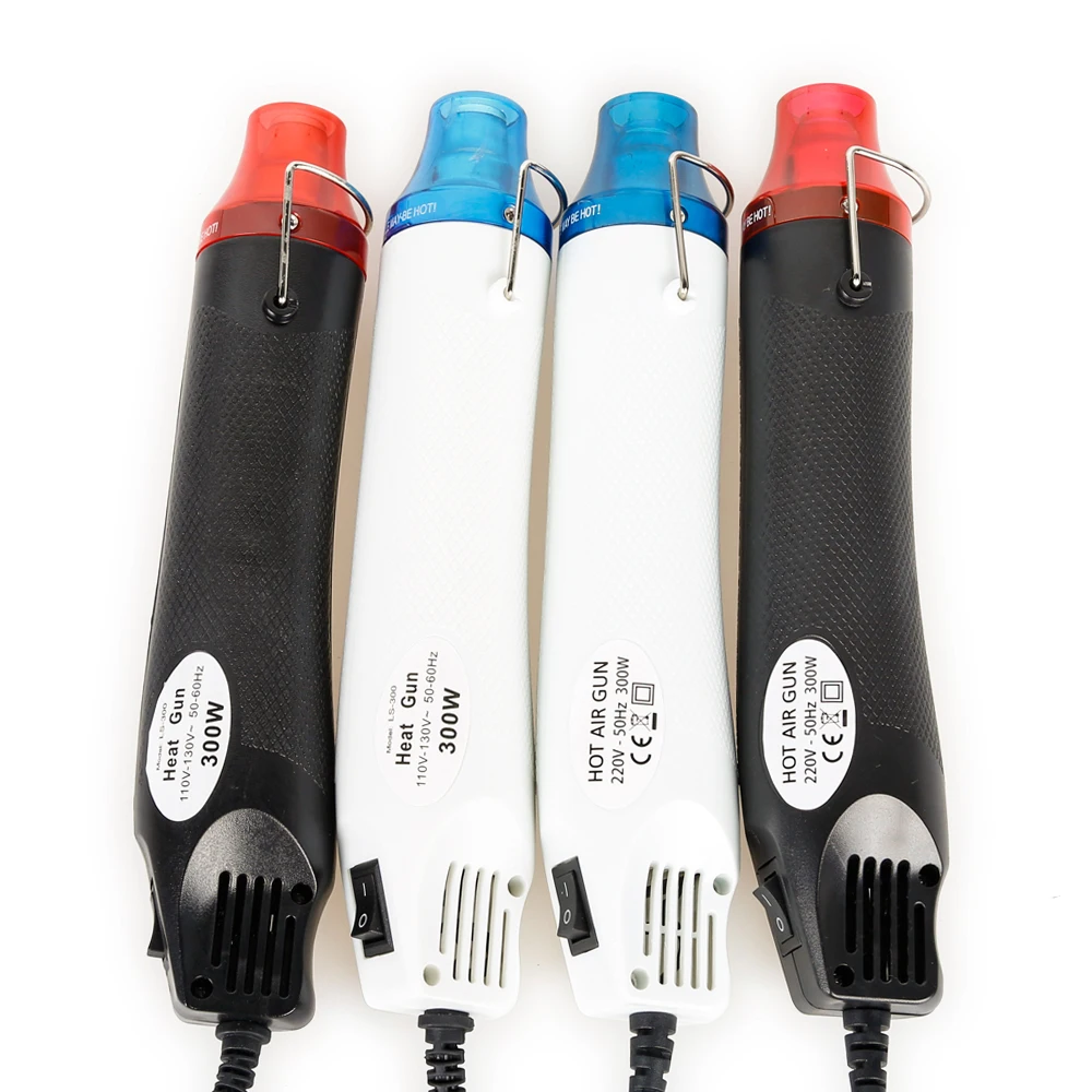 

Electric Hot Air Gun Building Hair dryer Soldering heat gun Blower Mini Hot air 300W DIY Heater Manchine + Supporting Seat