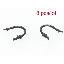 8 шт. DIY 1: 87 черный моделирование с переключателем воздуховод головки строительные наборы подходящая европейская модель поезд Хо весы аксессуары