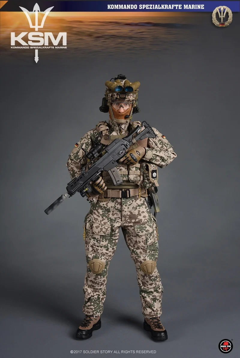 

Soldier Story SS104 German KSM Kommando Spezialkrafte Marine VBSS 1/6 Figure